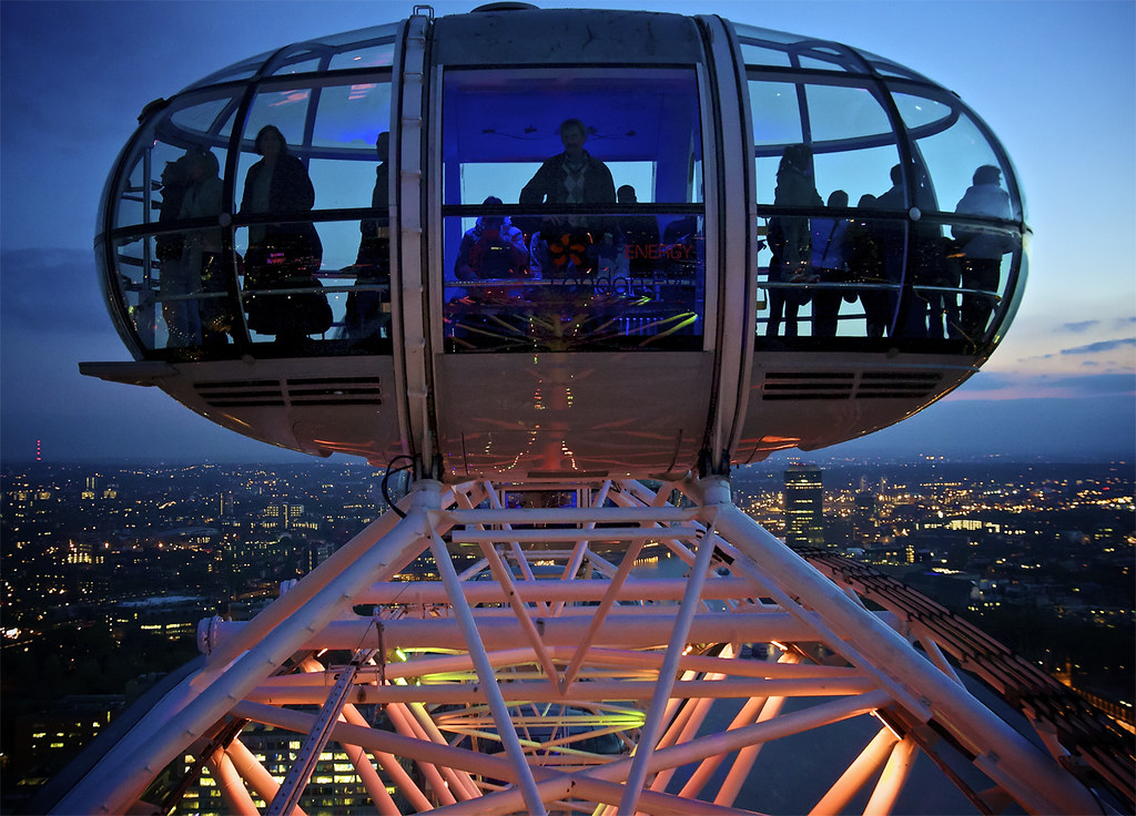 London Eye Cabin, London Andrew Ladanyi Flickr