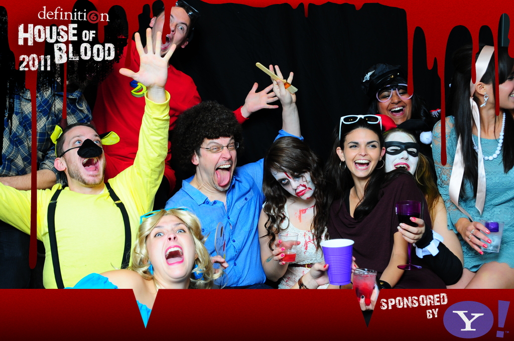 Definition 6 NYC Halloween Party Photo booth party pics f… Flickr