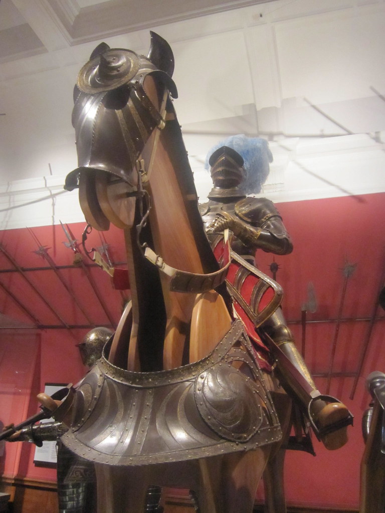 Horse armour and a knight sandymillin eltpics Flickr