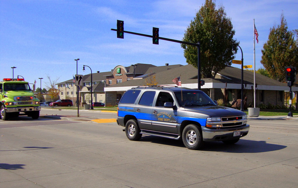 Pittsville, WI Fire Dept. Chevrolet Tahoe SUV. Mark Flickr