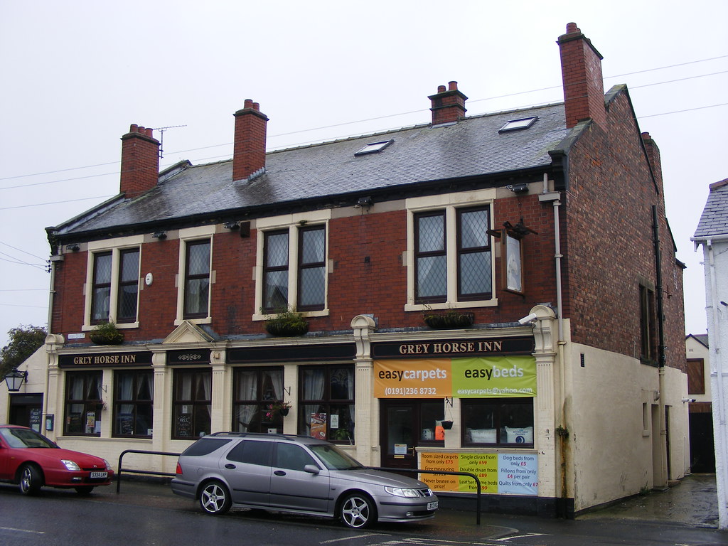 Tyne & Wear Camperdown GREY HORSE INN Situated on Front … Flickr