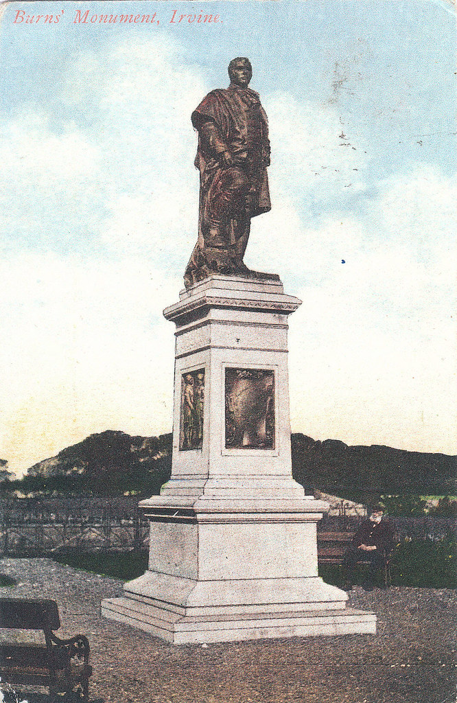 Irvine Robert Burns Statue The statue of Burns was designe… Flickr