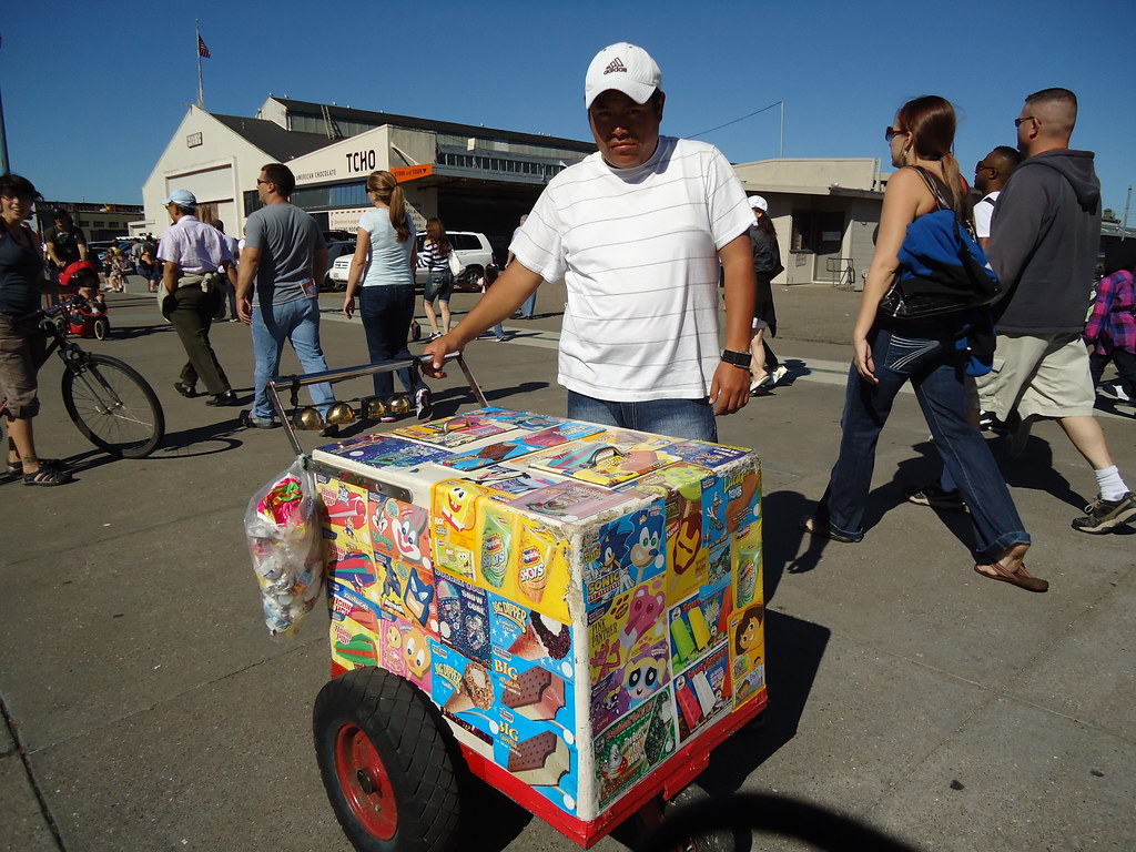 Ice Cream Vendor on SF Waterfront Flickr