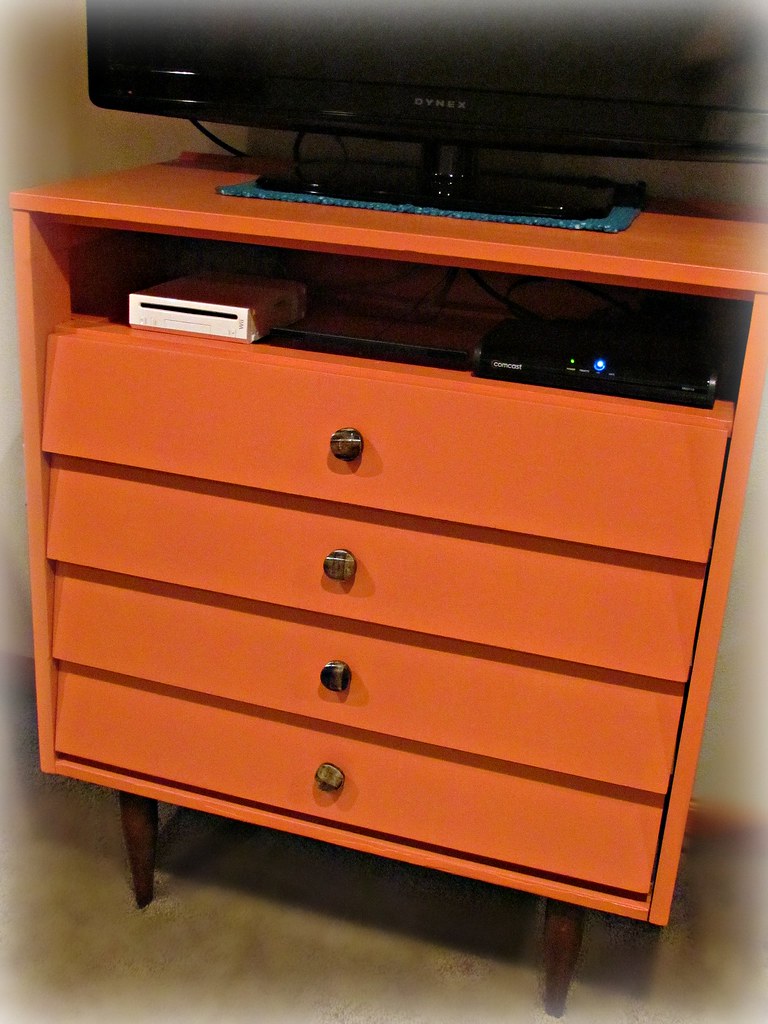 TV Stand my new TV stand started out as a 40 thrift store… Flickr