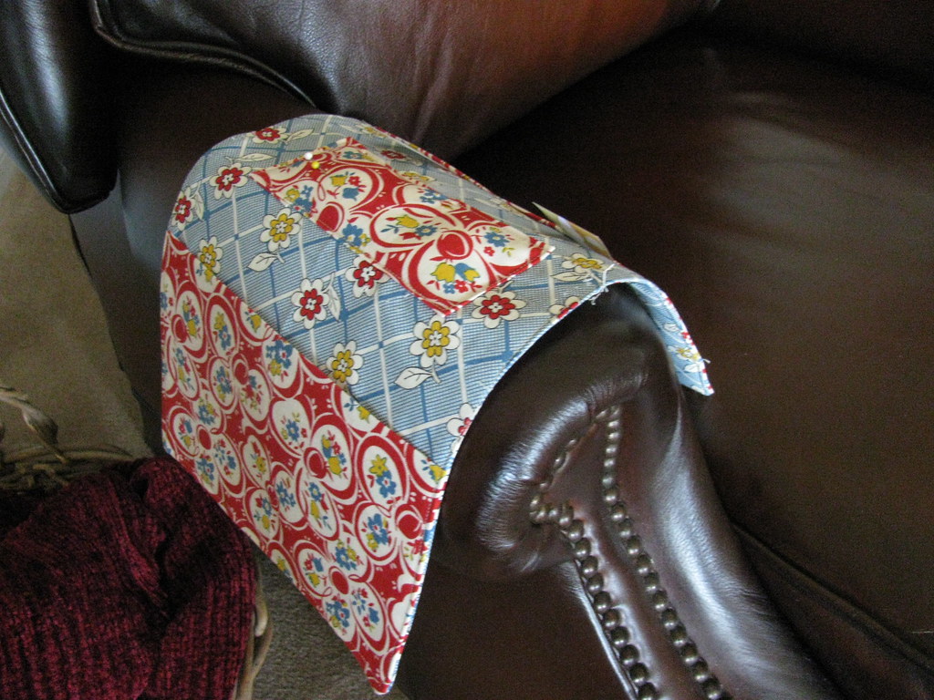 Arm chair caddy Free pattern on and so … Flickr