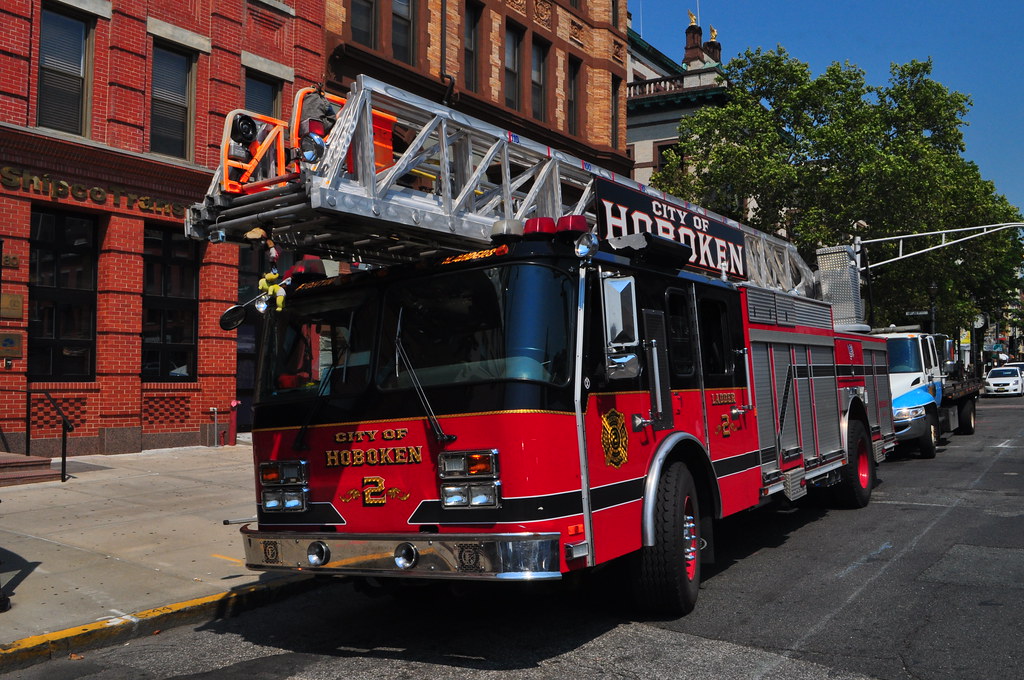 Hoboken Fire Department Ladder 2 2003 EOne Hurricane Triborough Flickr