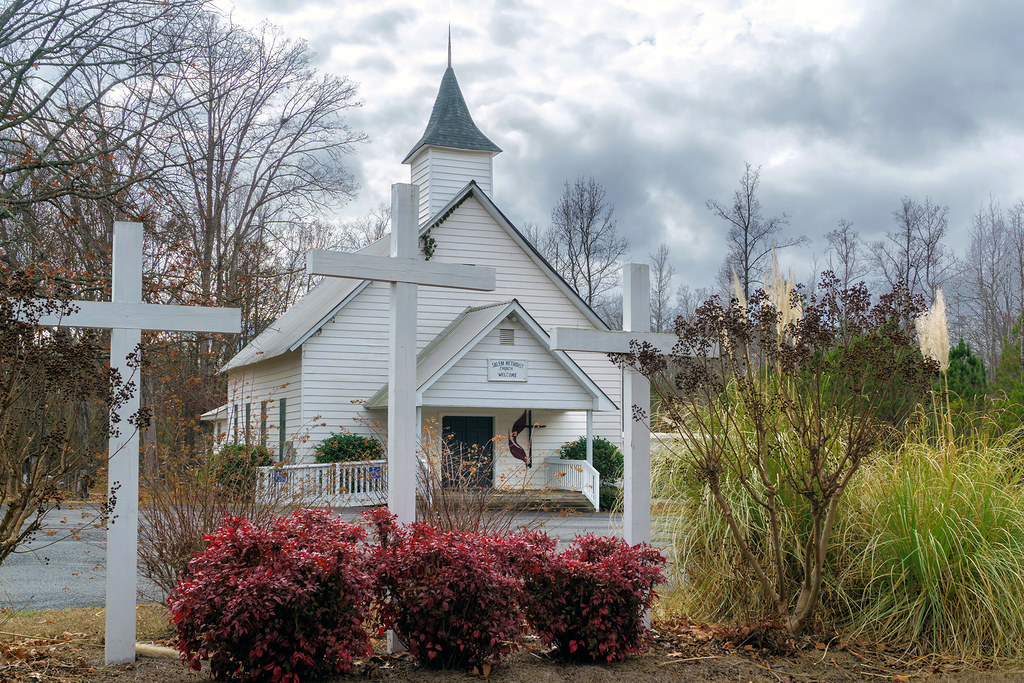 Salem Methodist Church Near Cedar Bluff, Alabama Flickr