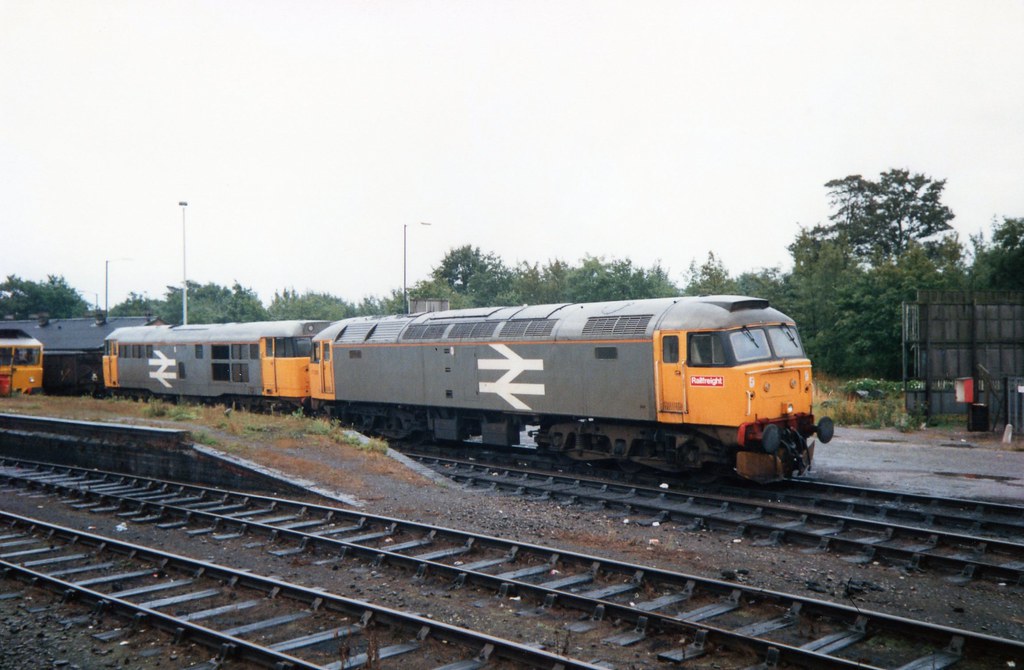 47018 5/9/87 Leamington Spa Eastfield based 47018, complet… Flickr
