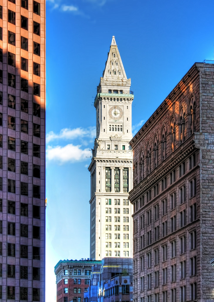 Boston MA Custom House Tower The Custom House Tower (whi… Flickr