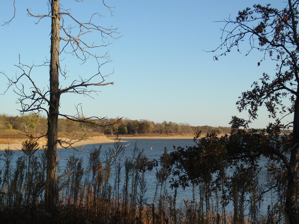 Lake in Fall at Honey Creek Resort in Iowa Anna Flickr