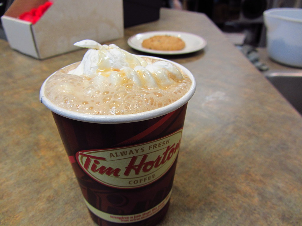 Tim Hortons French Vanilla Cappuccino Supreme French Van… Flickr
