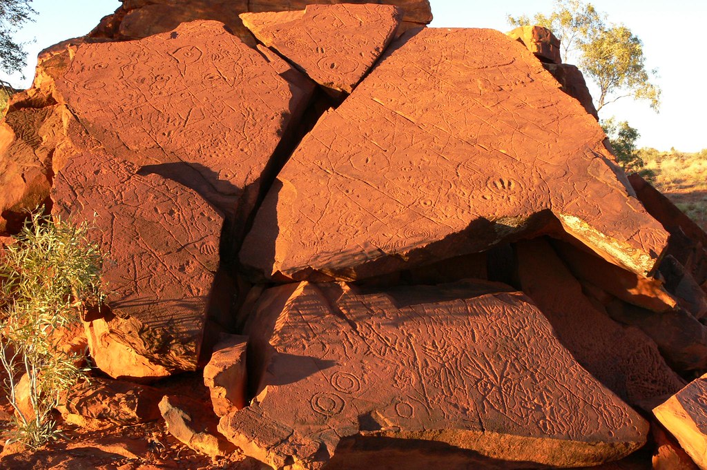 Ewaninga Aboriginal Rock Carvings Northern Territory, Au… Flickr
