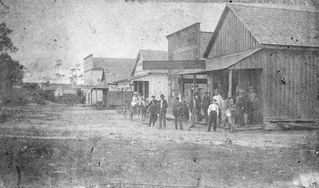 Dade City Dade City, during the 1880s, probably Main Stree… Flickr