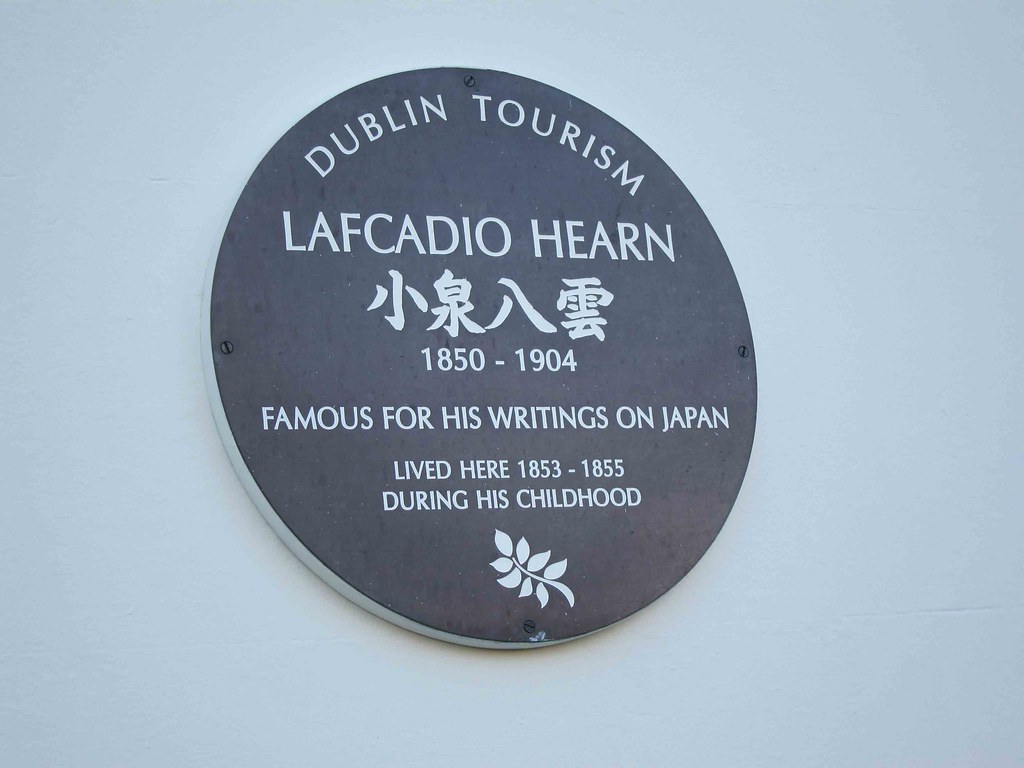 Lafcadio Hearn Plaque in Leinster Square, Dublin, where pe… Flickr