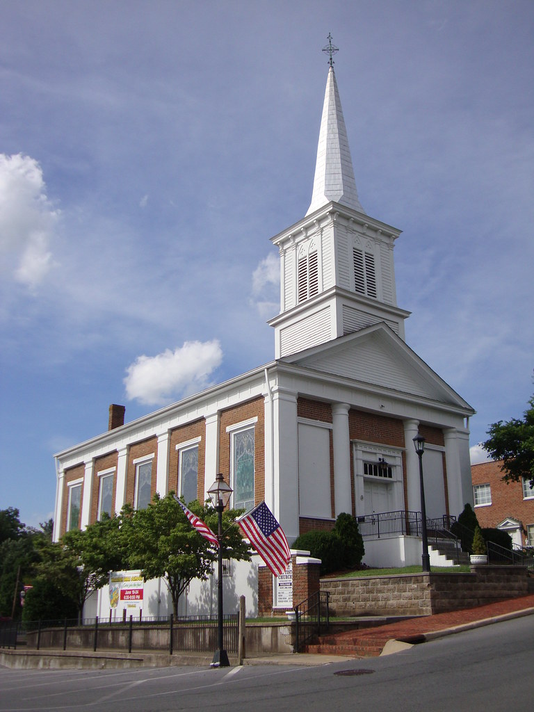 First Baptist Church (Jonesborough, Tennessee) Built in 18… Flickr