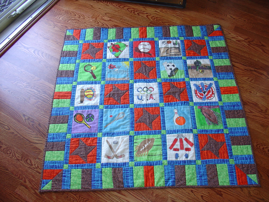 Project Linus Quilt Project Linus quilt done with boy scou… Flickr
