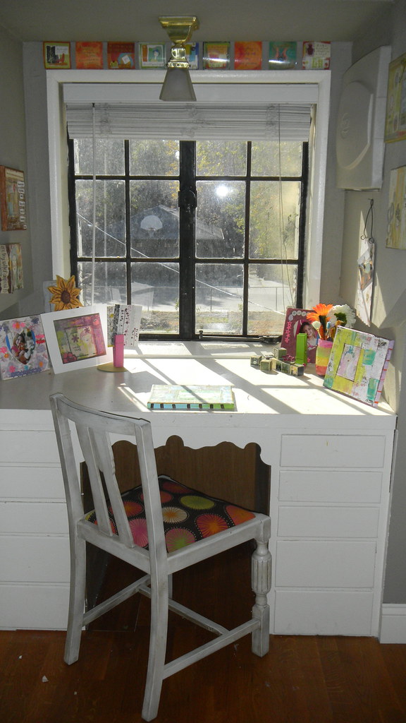 Home Studio Nook This is where I create. The desk is built… Flickr