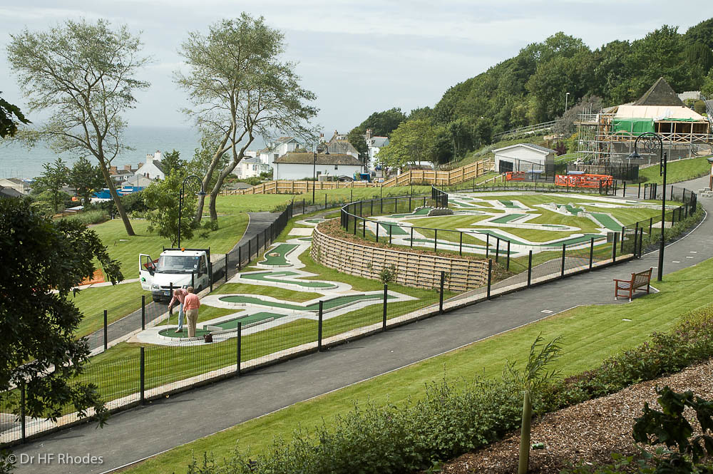 Miniature Golf at Lyme Regis, Dorset Dr Hilary Rhodes Flickr