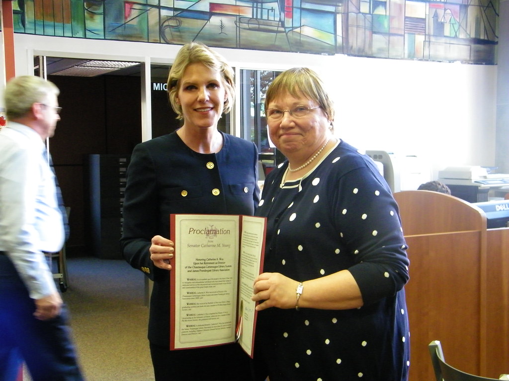 Senator Catharine Young and Catherine Way Senator Catharin… Flickr