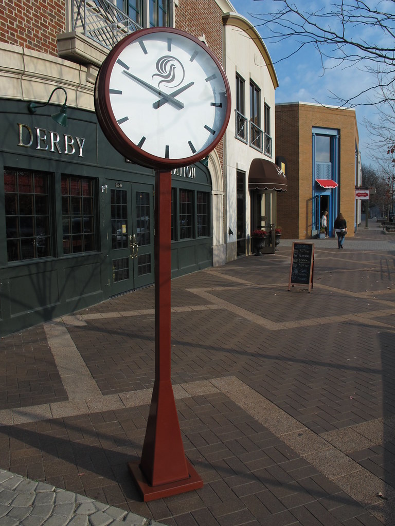 Post Clock, Outdoor, Lumichron Ian Macartney Flickr