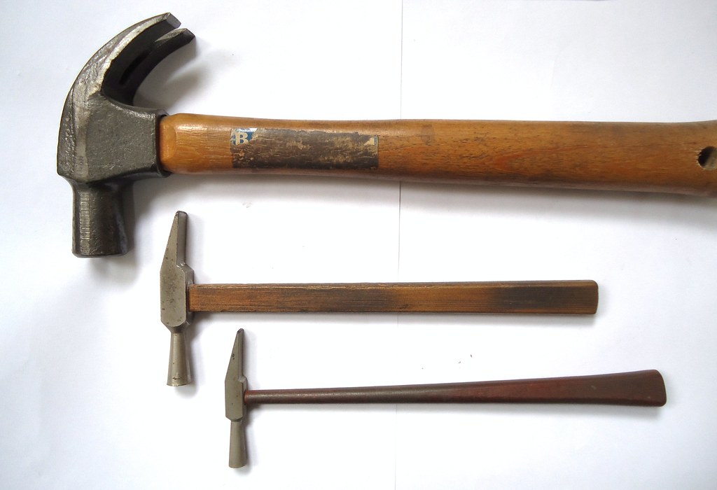 My studio Hammers for jewellery. MAURO CATEB Flickr