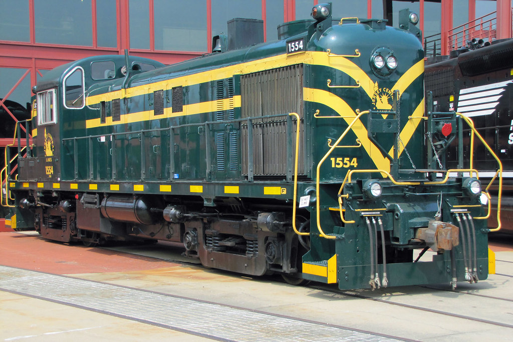21 Jersey Central 1554 Jersey Central ALCO RS3 1554. Flickr