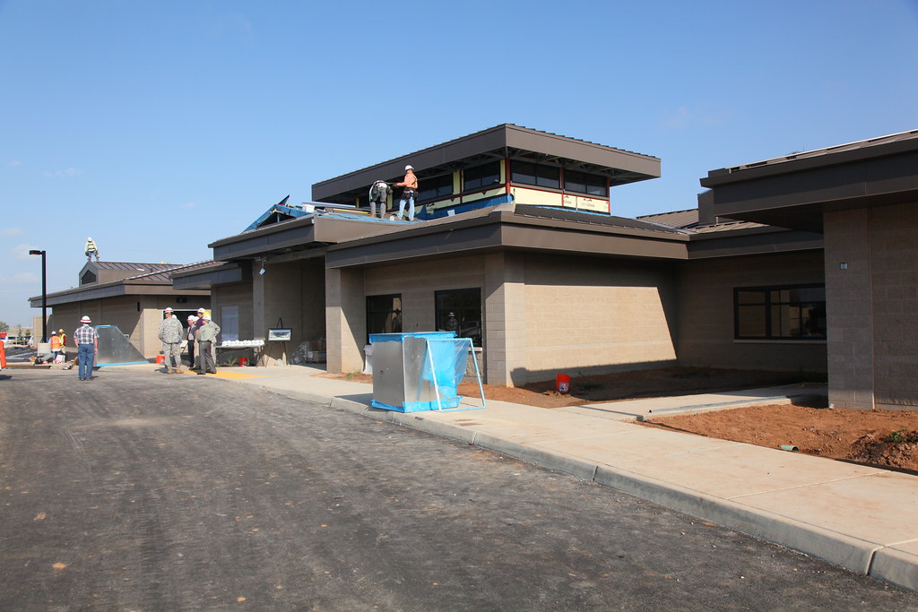 New Child Development Center nears completion at Beale Flickr