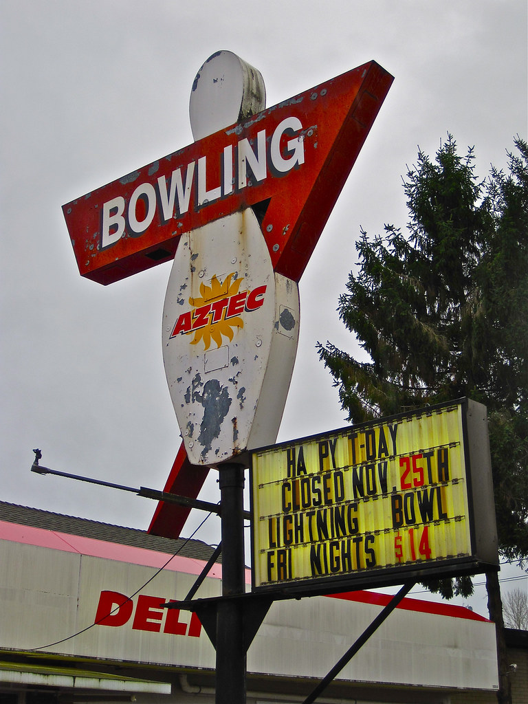 Aztec Lanes, Olympia, WA Aztec Lanes, 2825 Martin Way East… Flickr
