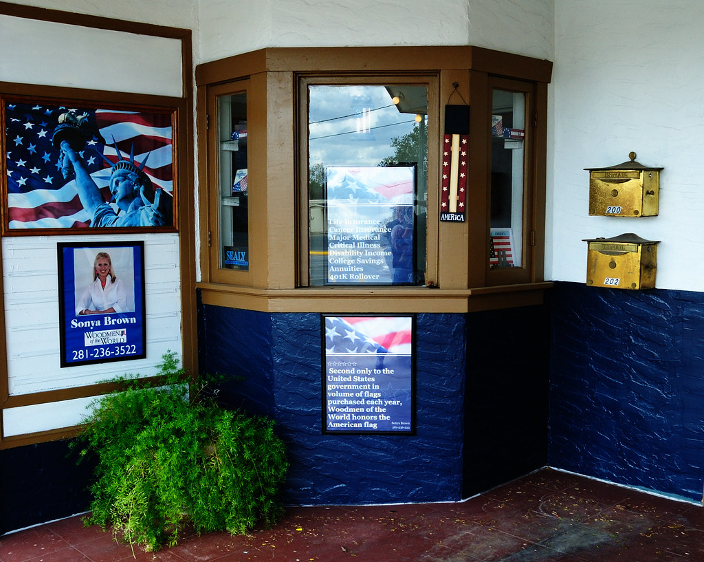 Box Office, Former Texas Theater, Main Street, Sealy Texas… Flickr