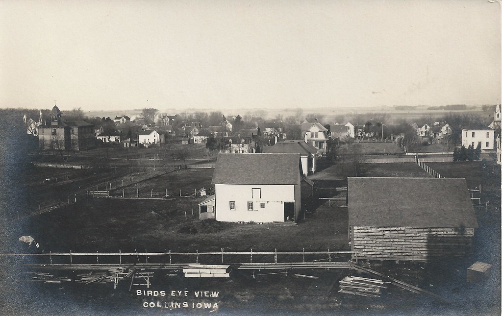 Collins, Iowa, Aerial View, Birds Eye View photolibrarian Flickr