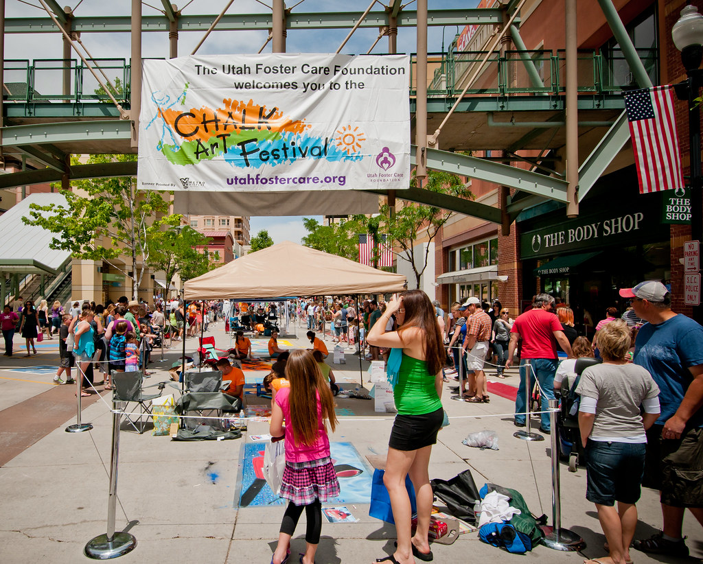 Chalk Art Festival Photo Credit Utah