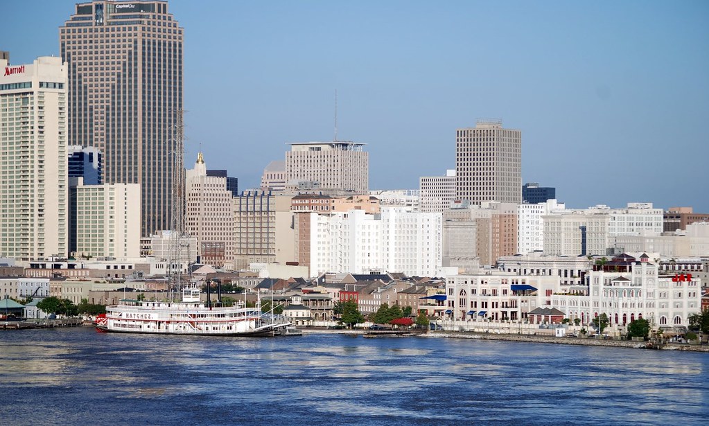 New Orleans Central Business District A cityscape of New … Flickr