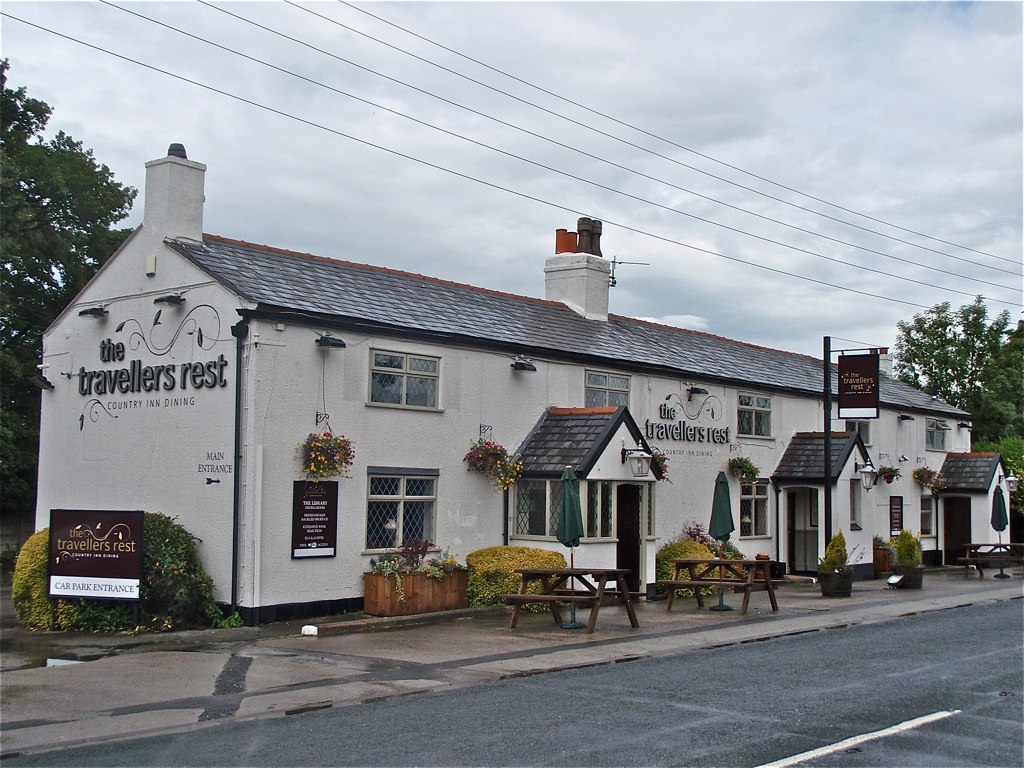 The Travellers Rest Euxton Dawbers Lane. Three front