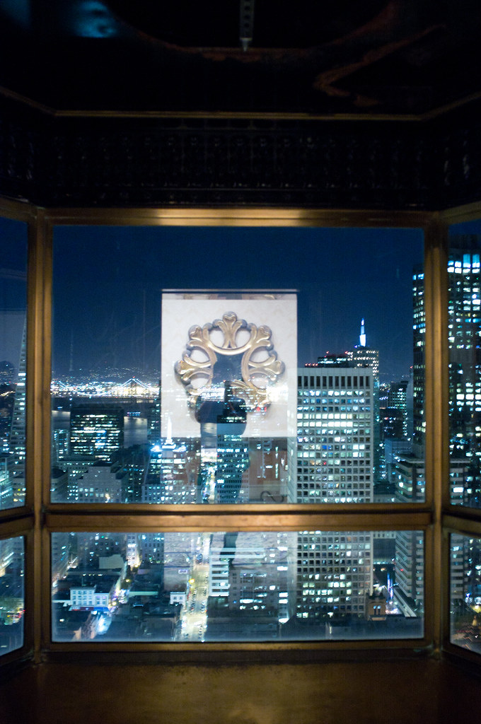 Fairmont Glass Elevator from the Crown Room, would be cool… Flickr