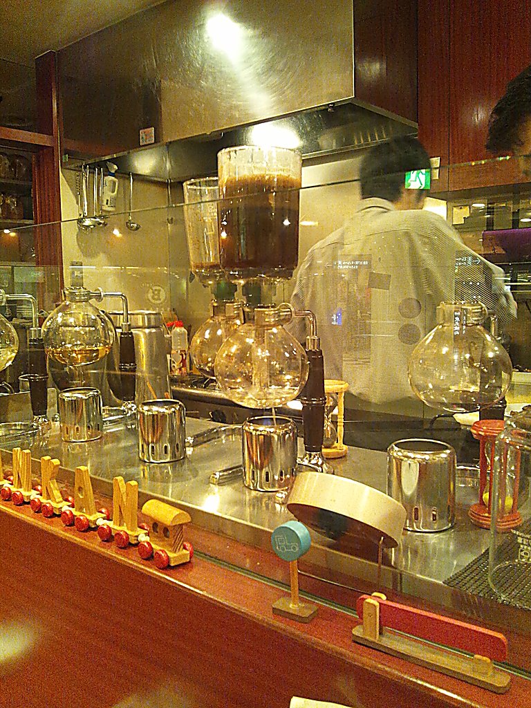 Japanese coffee machine Taken with picplz. Flickr