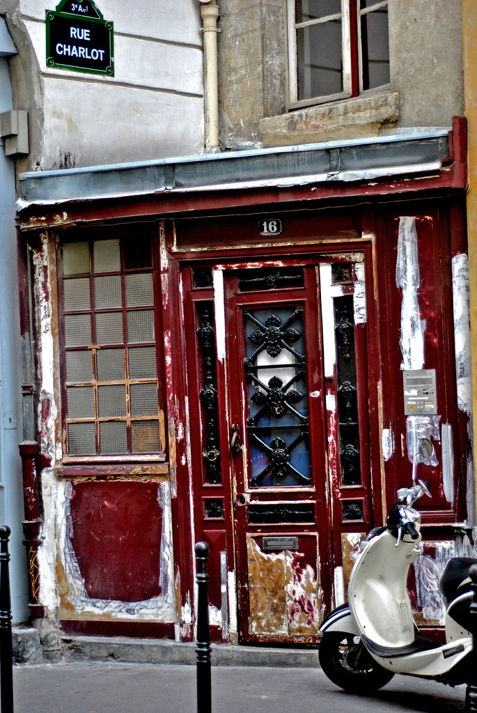 n°16 Rue Charlot Red Front Door 16 Rue Charlot 75003 Par… Flickr