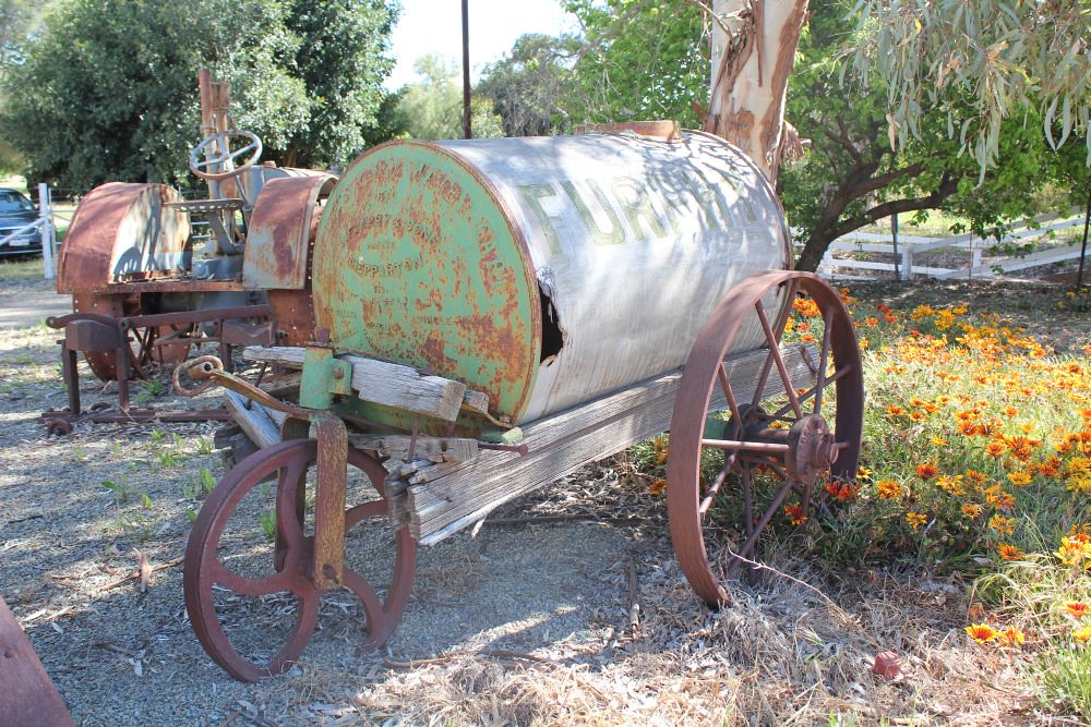 Furphy water cart at Jamestown Museum Water cart originall… Flickr