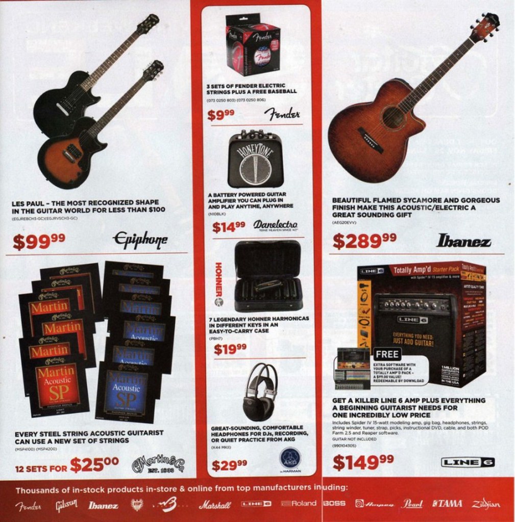 Guitar Center Black Friday 2011 Ad Scan Page 2 Julie & Heidi Flickr