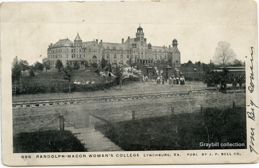Lynchburg Virginia post card RandolphMacon Woman's Coll… Flickr