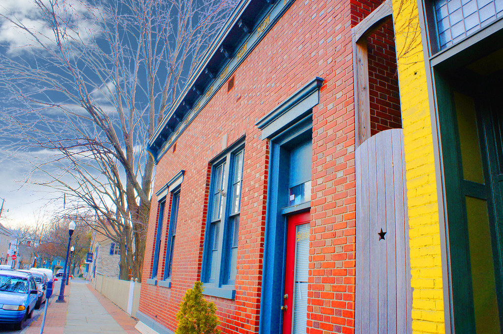 Antique Brick Colonial Kingston New York Someone had some … Flickr