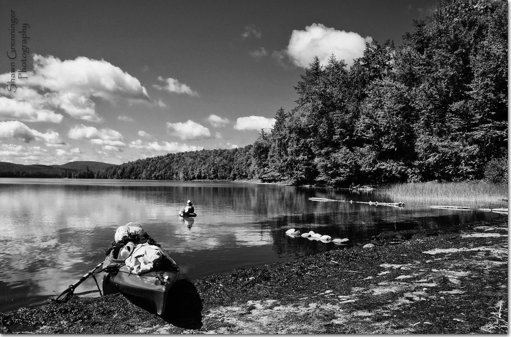 Eighth Lake (b&w) Fulton Chain of Lakes, NY July 29t… Flickr