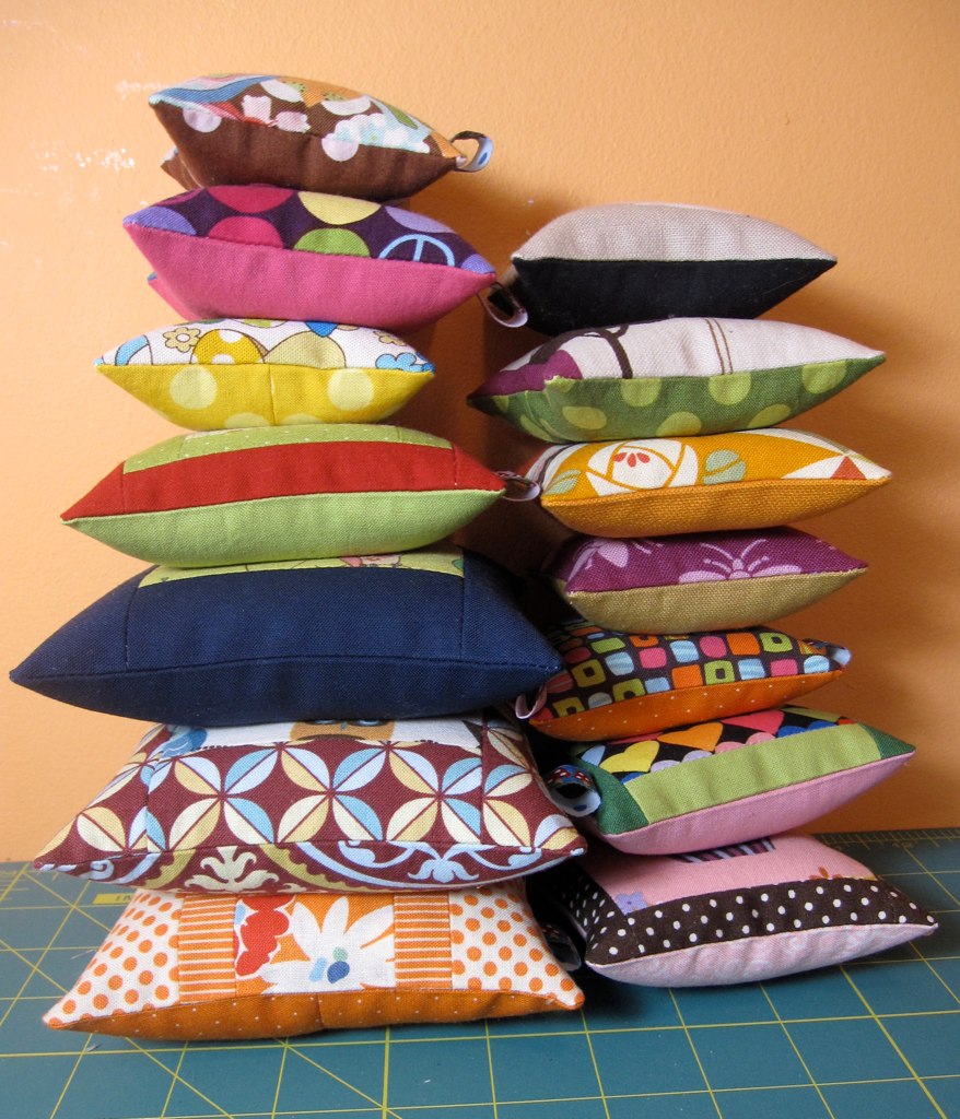 Tiny Pin Pillows Blogged here Flickr