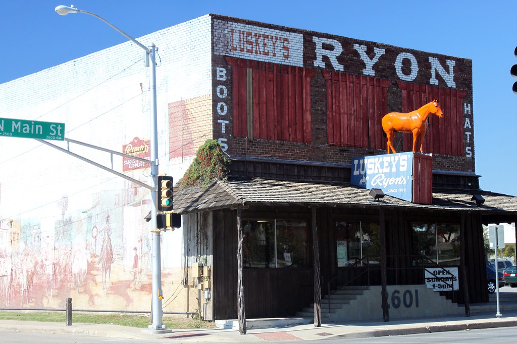 For all your western wear needs, here is Luskey's/Ryon's Western Store in Fort Worth, Texas a