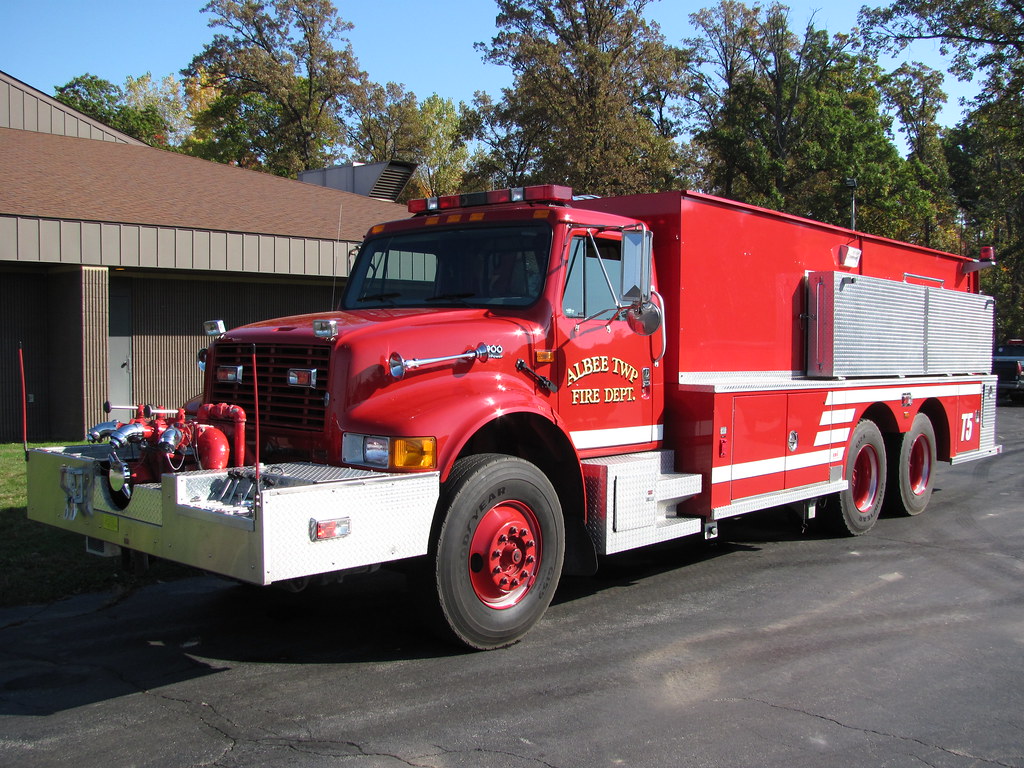 Albee Township, MI Fire Department Tanker 5 1995 Intern… Flickr
