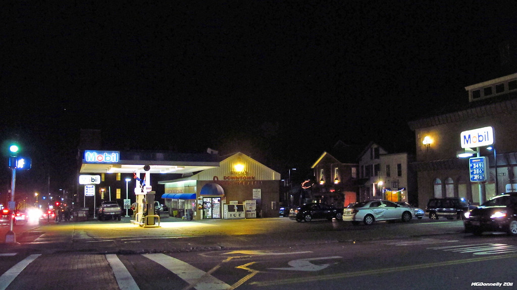 Mobil Gas Station Location Burlington (VT USA) Gerard Donnelly