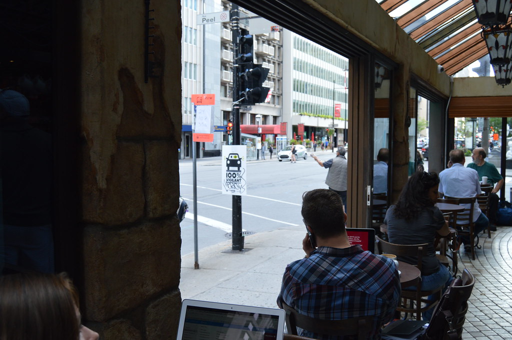 Montreal coffee shop! Victoria Ann Winsor Flickr