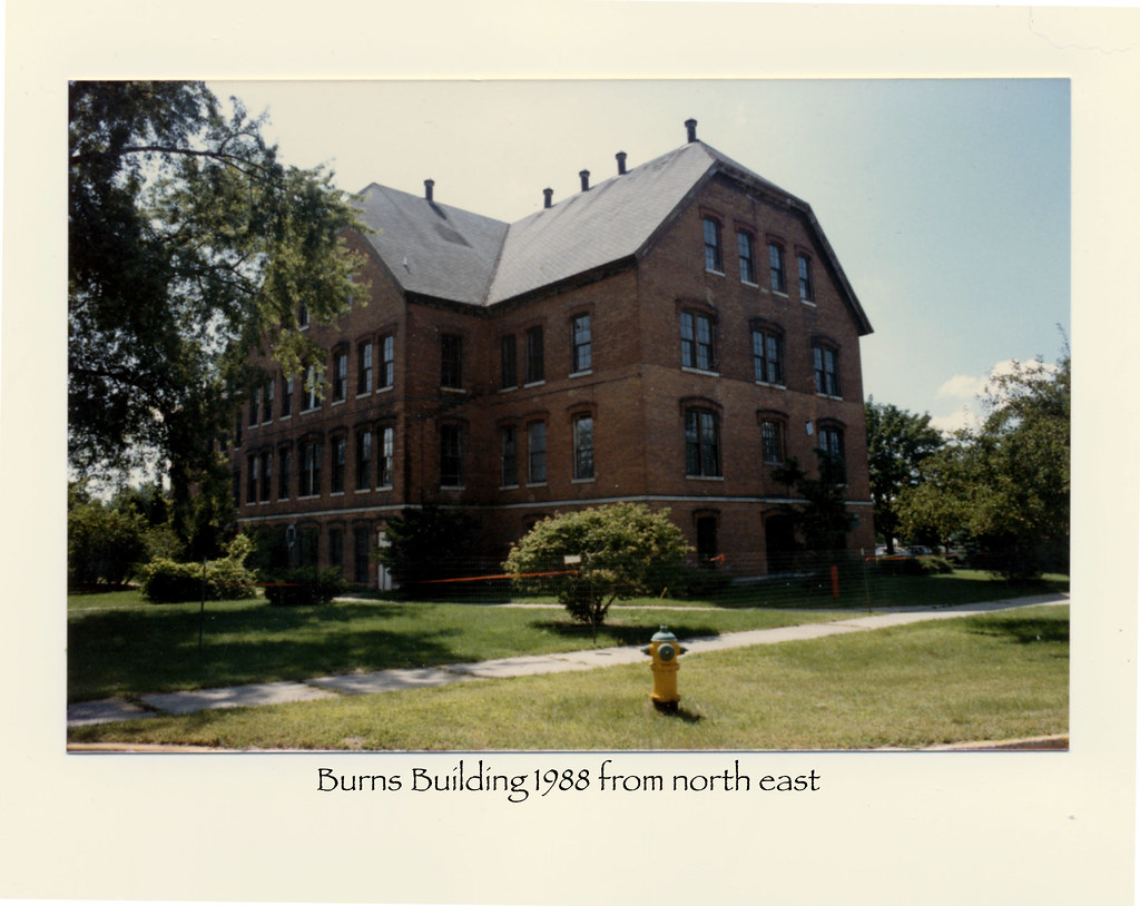 Burns building taken from NE 1988 The photographs in this … Flickr