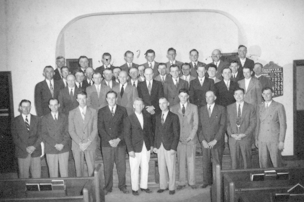 Men's Community Chorus In Wellman Iowa Caption July, 1947… Flickr