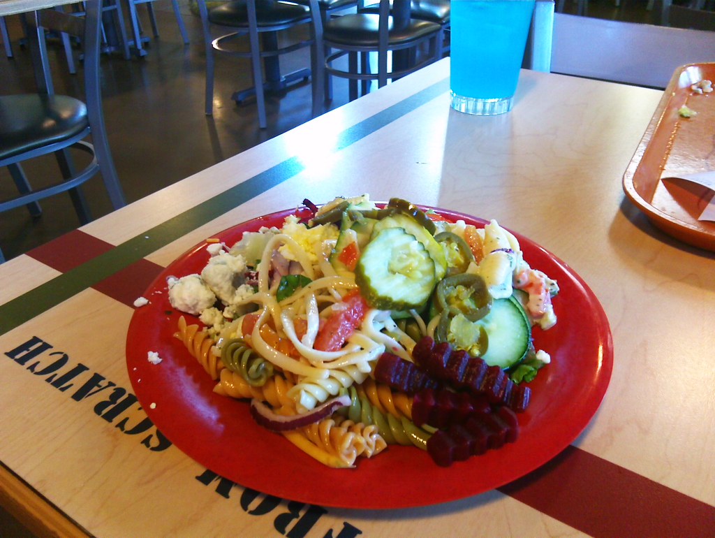 Salad Buffet Plate at Sweet Tomatoes Eric Broder Van Dyke Flickr
