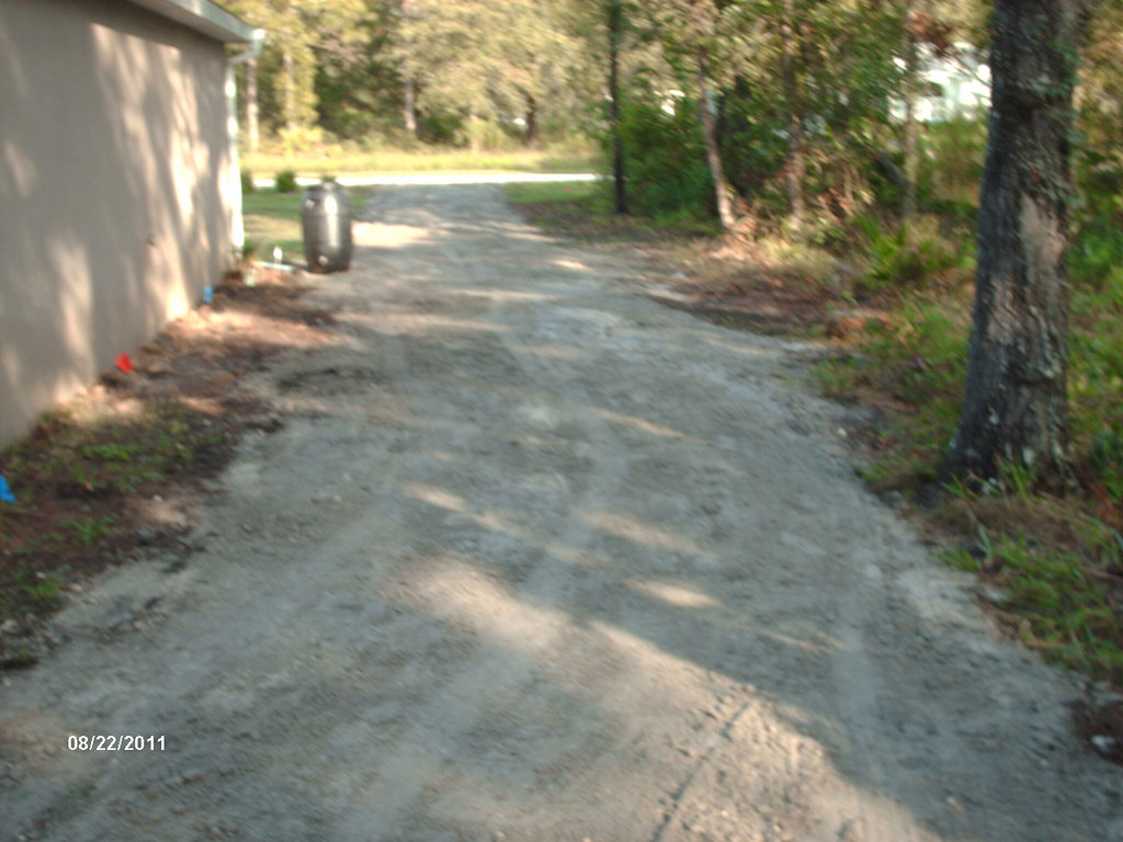 12' x 40' RV Parking Pad with Crushed Concrete Driveway Flickr